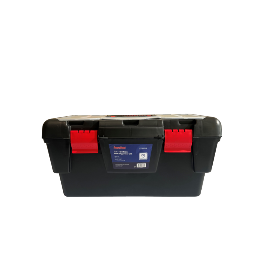 Toolbox with Organiser Lid 22"