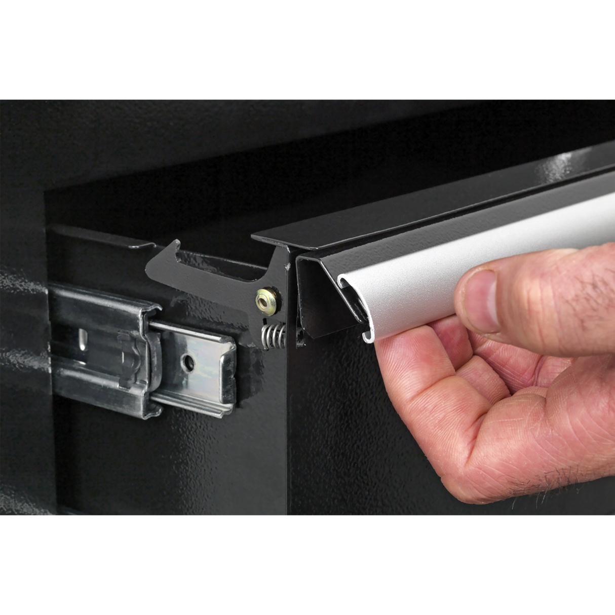 Topchest 7 Drawer 1415mm Heavy Duty Black