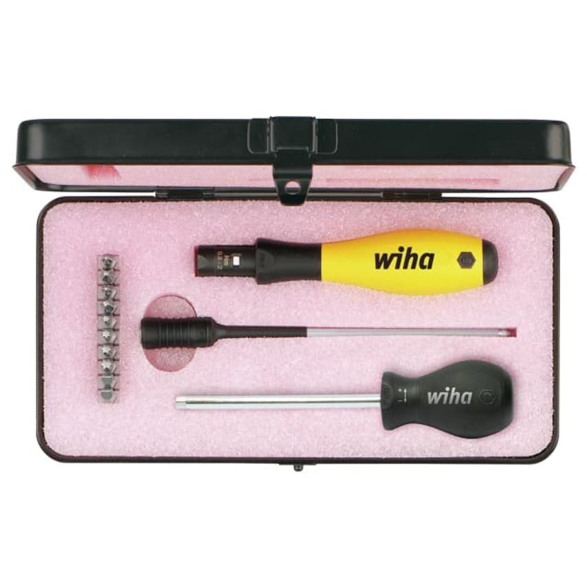 TorqueVario -S ESD Screwdriver Set, 14 Piece (Inc. Case)