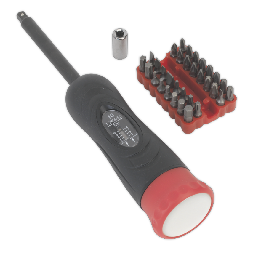 Torque Screwdriver Set34 Piece 2-10nm 1/4" Square Drive