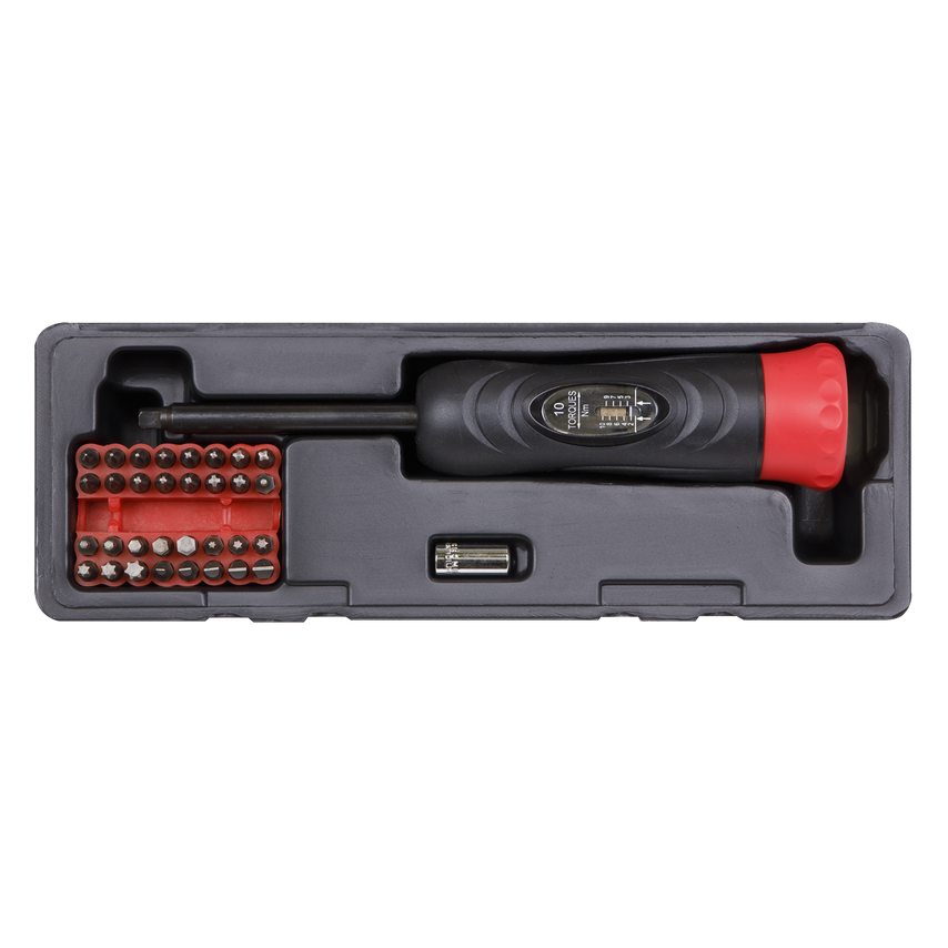 Torque Screwdriver Set34 Piece 2-10nm 1/4" Square Drive