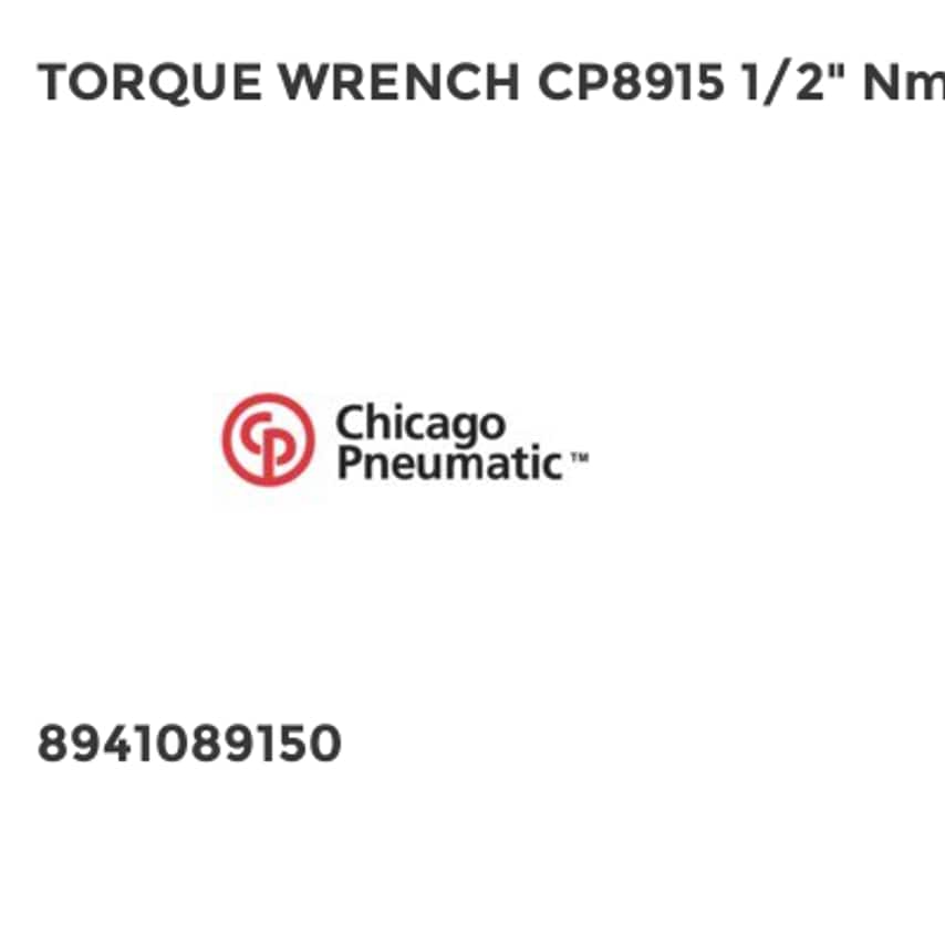 Torque Wrench CP8915 1/2" NM