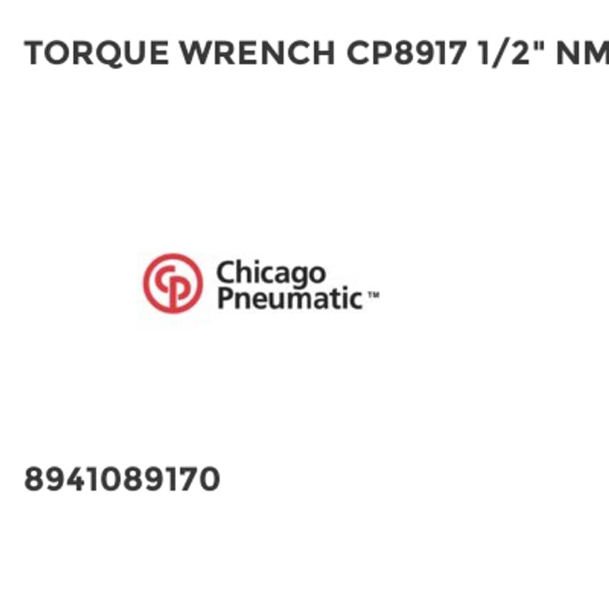 Torque Wrench CP8917 1/2" NM