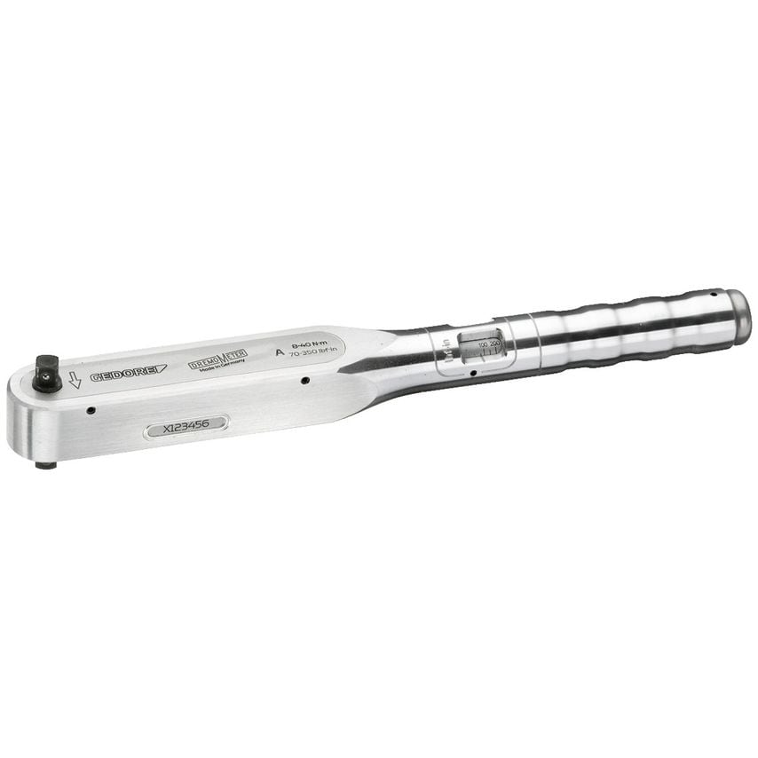 Torque wrench DREMOMETER AL A+S 3/8" 8-40Nm