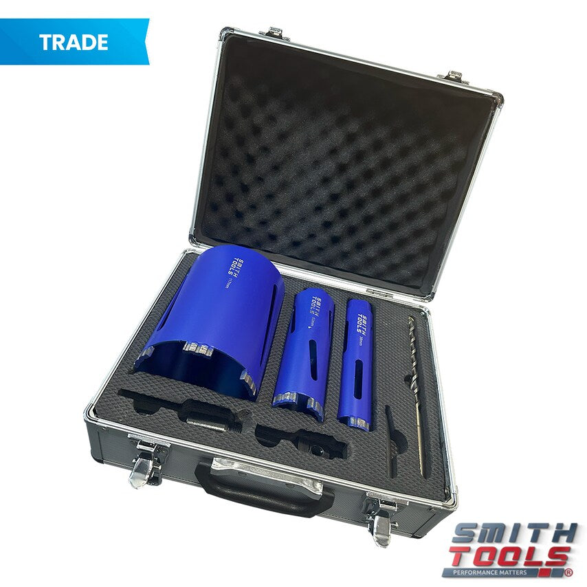 Trade 3 Bit Vacuum Brazed Diamond Core Drill Set