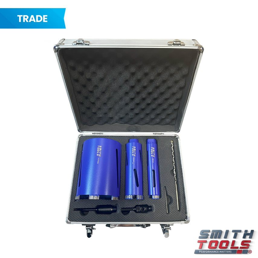 Trade 3 Bit Vacuum Brazed Diamond Core Drill Set