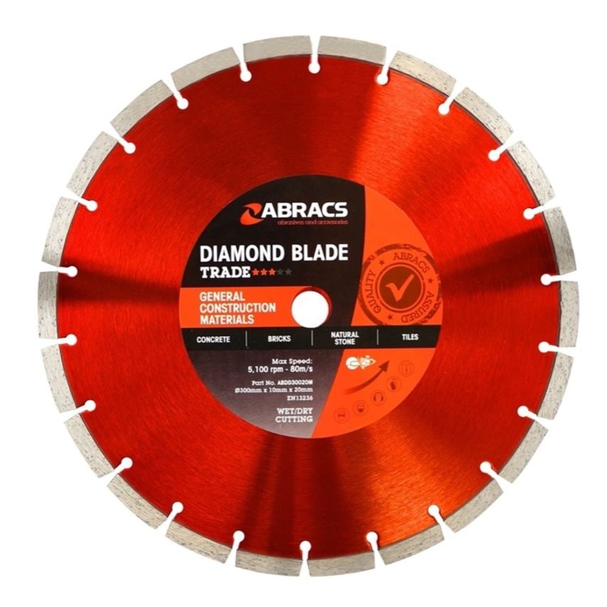 Trade Diamond Blade 300mm x 10mm x 20mm