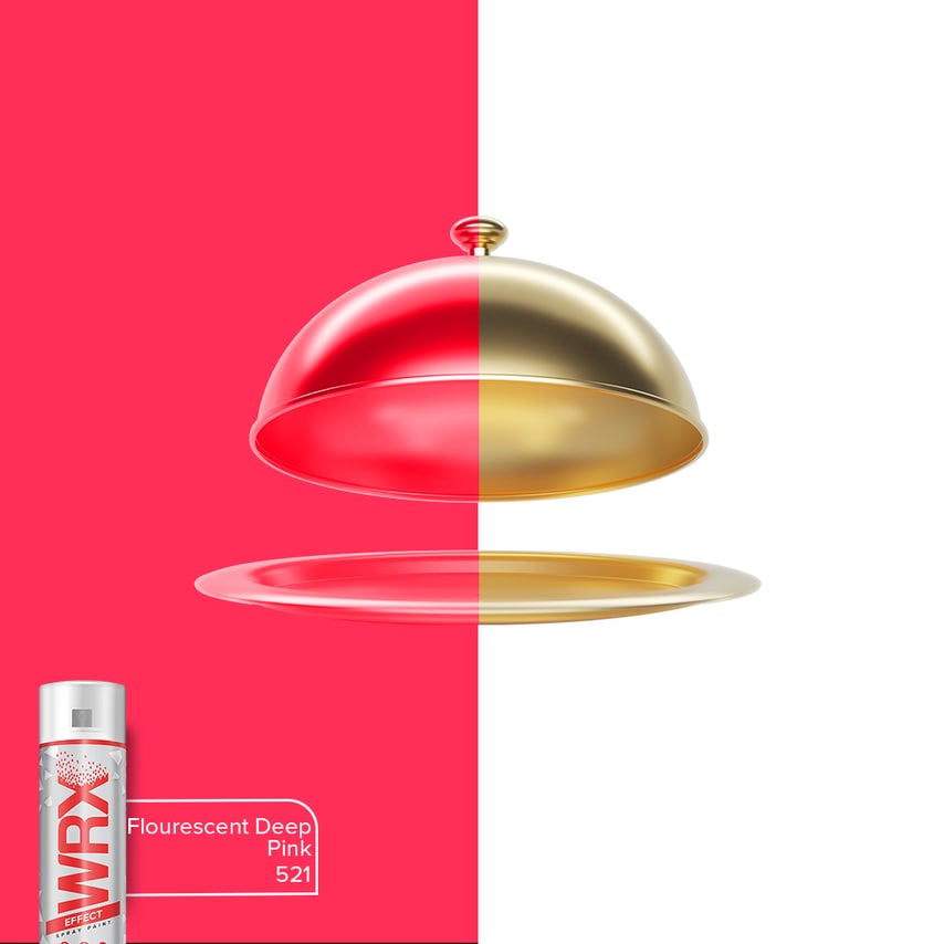 Trade Fluorescent Deep Pink Spray Paint - 521