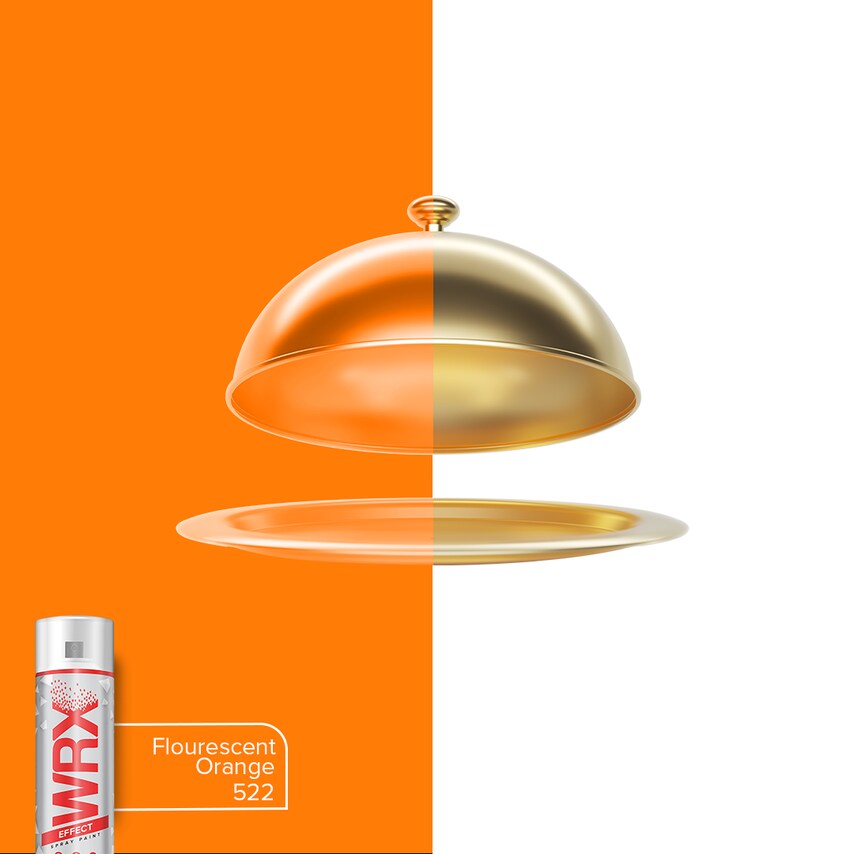 Trade Fluorescent Orange Spray Paint - 522