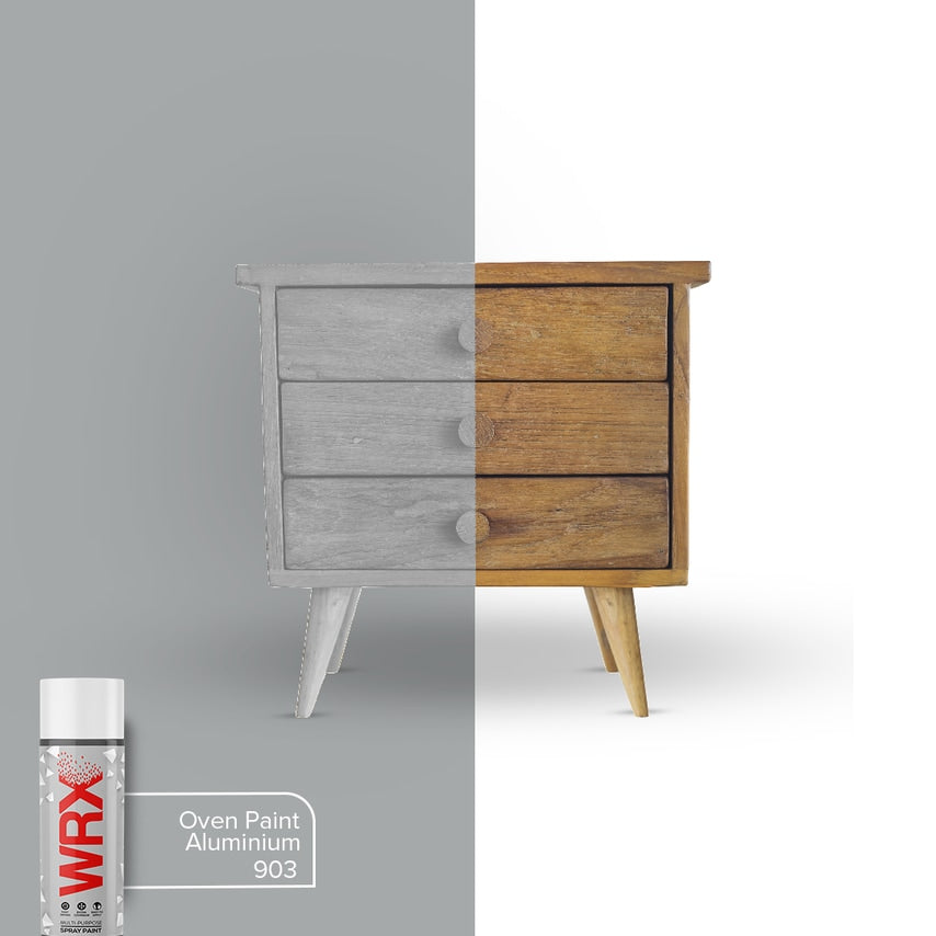 Trade Oven Aluminium Paint Spray Paint- 903