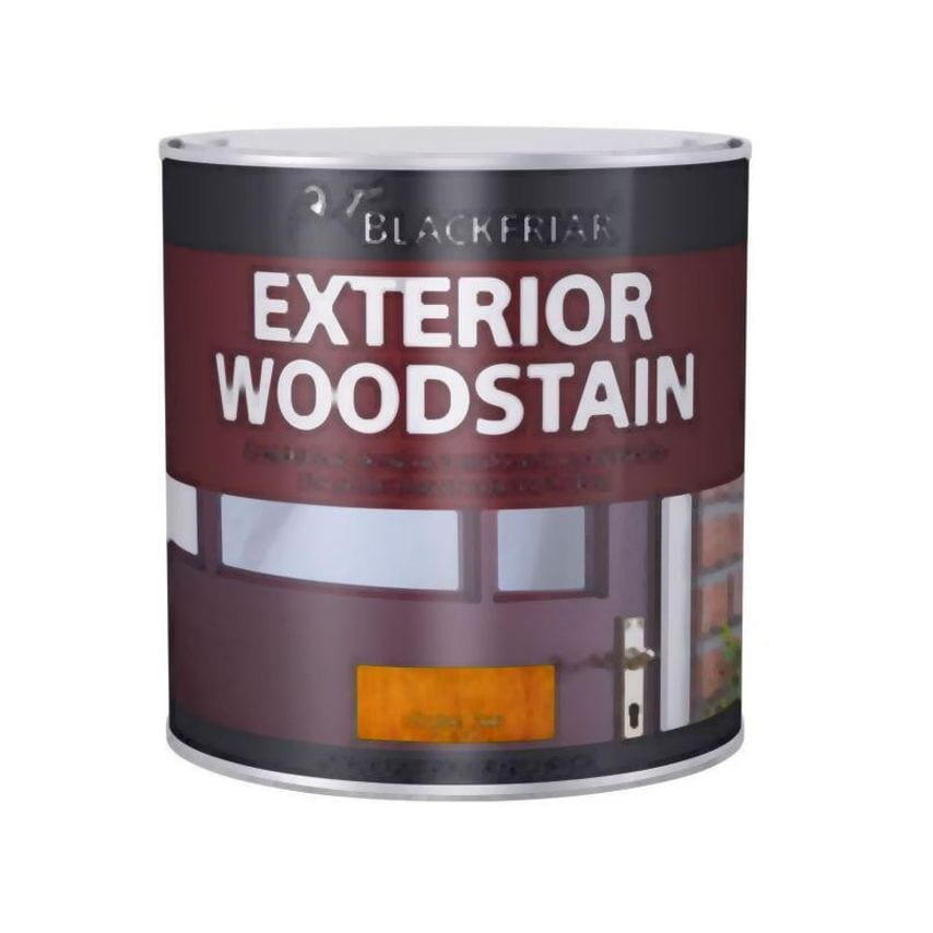 Traditional Exterior Wood Stain Ebony 500ml