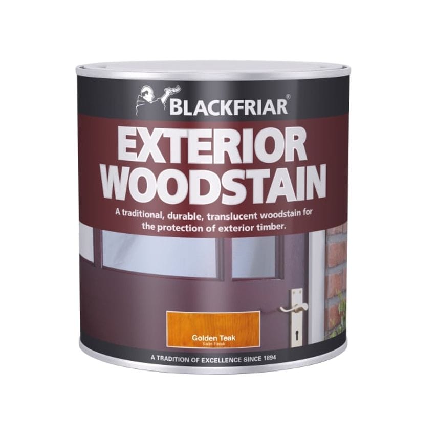 Traditional Exterior Woodstain Rich Mahogany 1 litre BKFTEWSRM1L