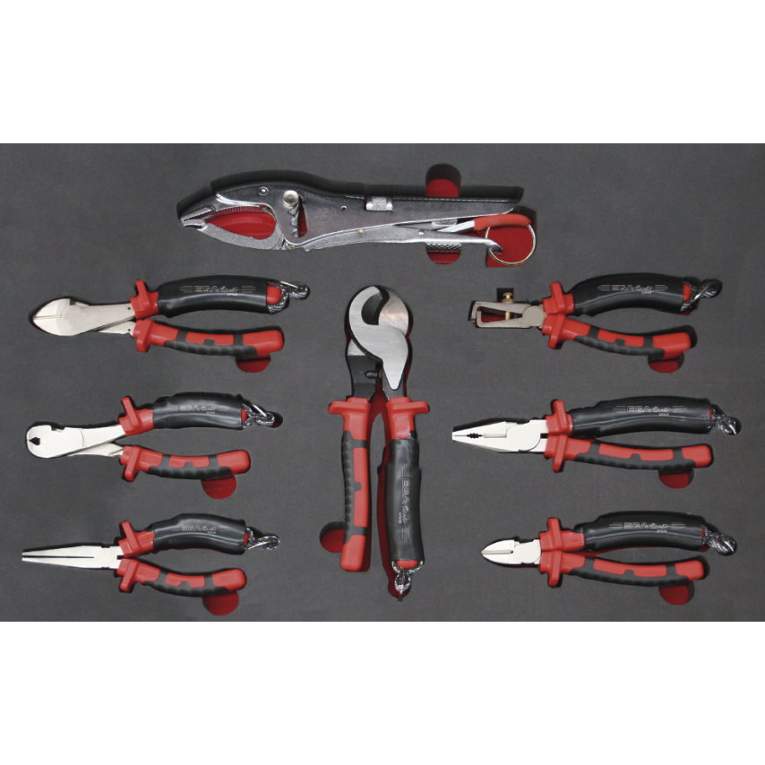 Tray - Set of Pliers Antidrop ACO