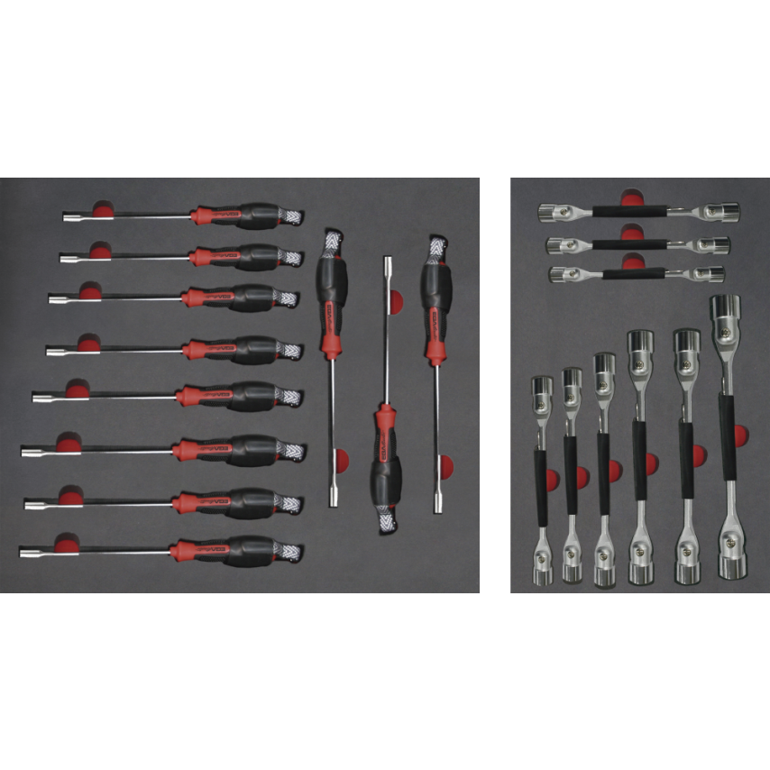 Tray of 20 Pieces Antidrop ACO