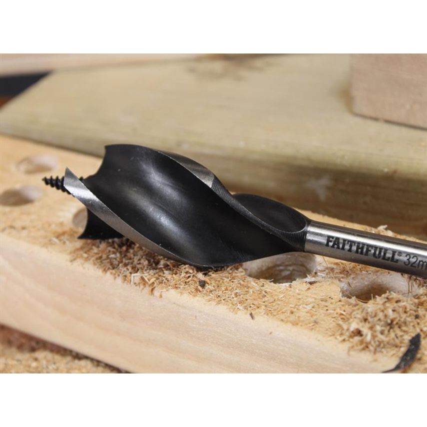 Tri-Point Speed Auger Bit 32mm FAITPA32