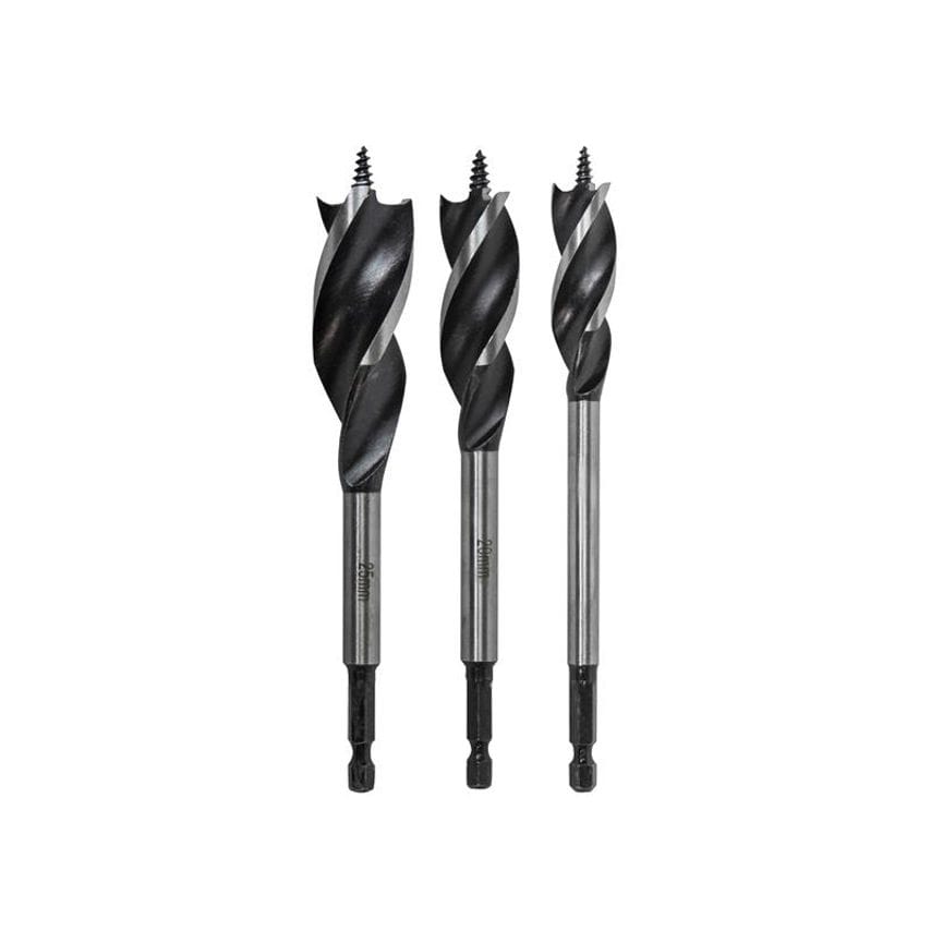 Tri-Point Speed Auger Bit Set, 3 Piece FAITPASET3PC
