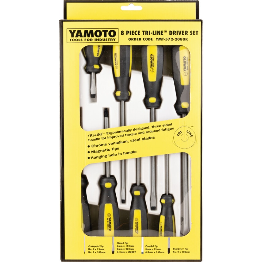 Tri-line Driver Set 8 Piece