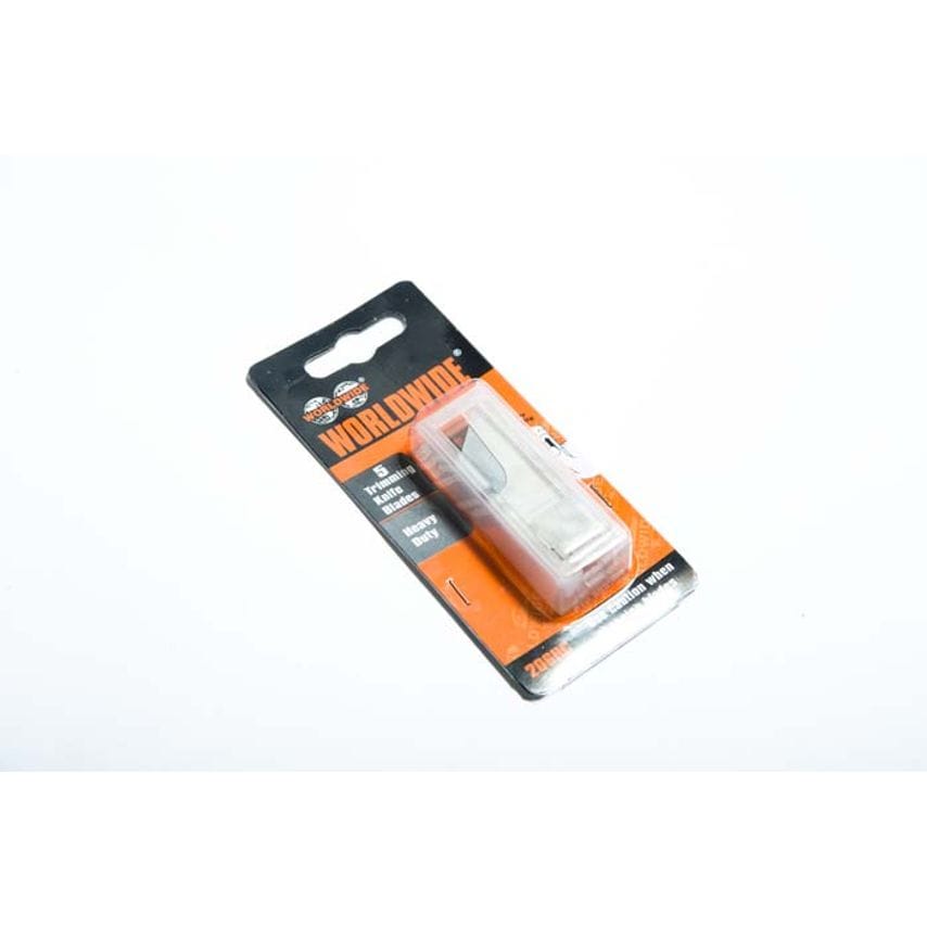 Trimming Knife Blades-Card (5 In Dispenser)