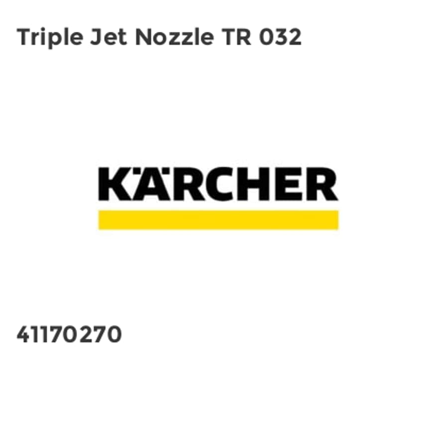 Triple Jet Nozzle TR 032