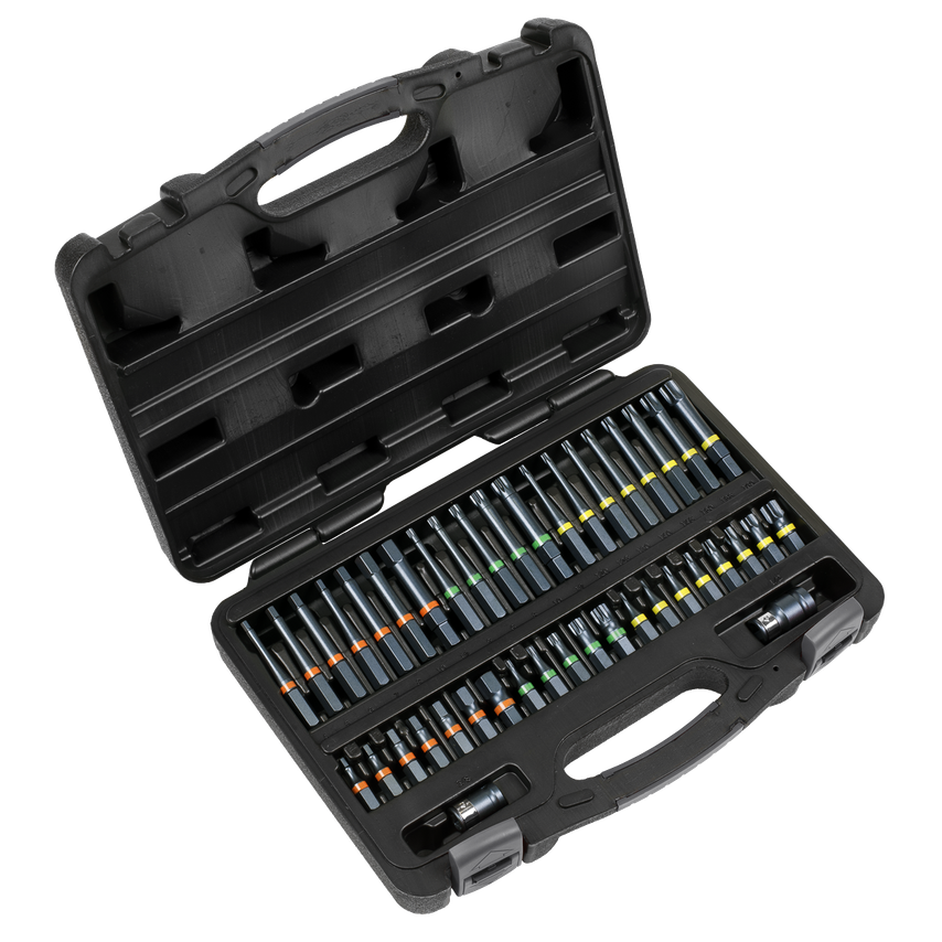 Trx-Star*/Hex/Spline Bit Set Impact42 Piece 3/8" & 1/2" Sq Drive