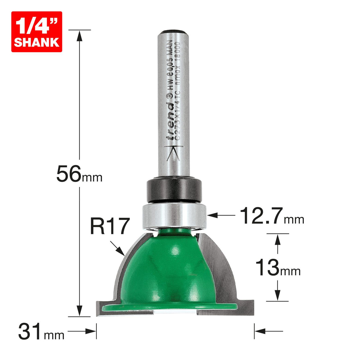 TterShoulder Scribe CU - C273X1/4TC