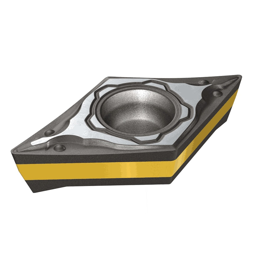 Turning Inserts Premium DCMT 13T508-PF-SL IC8150 - Pack of 10