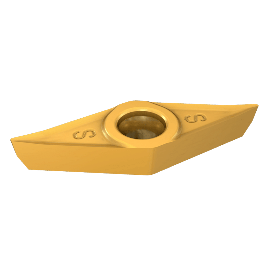 Turning Inserts Premium VCGT 1103005-F1M-12P 1008 - Pack of 10