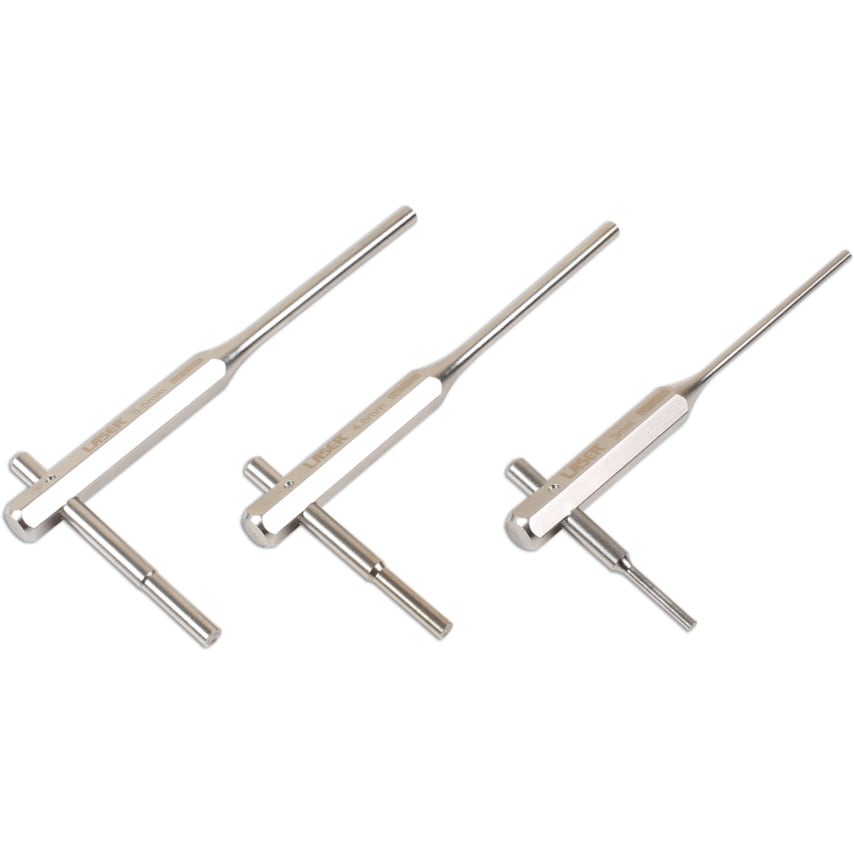 Twin Function Brake Pin Punch Set 3 Piece