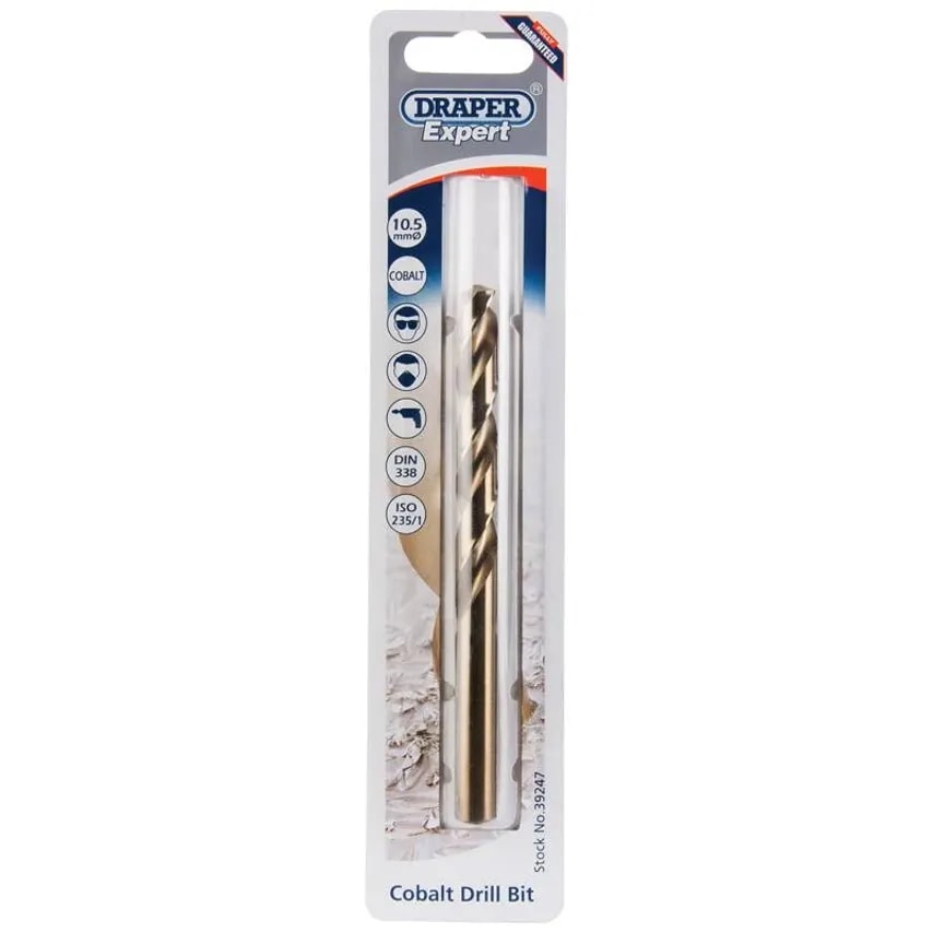 Twist Drill Metric 10.5mm Cobalt HSS