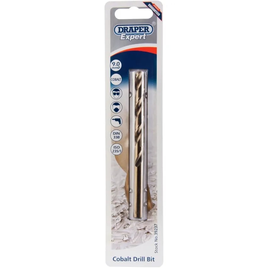 Twist Drill Metric 9.0mm Cobalt HSS