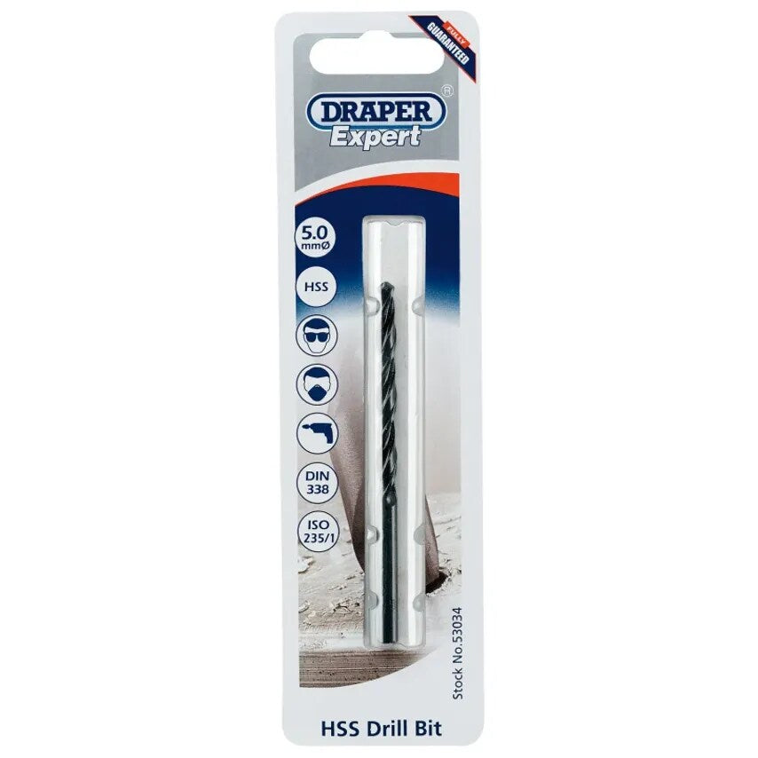 Twist Drill Tapping Metric 5.0mm HSS