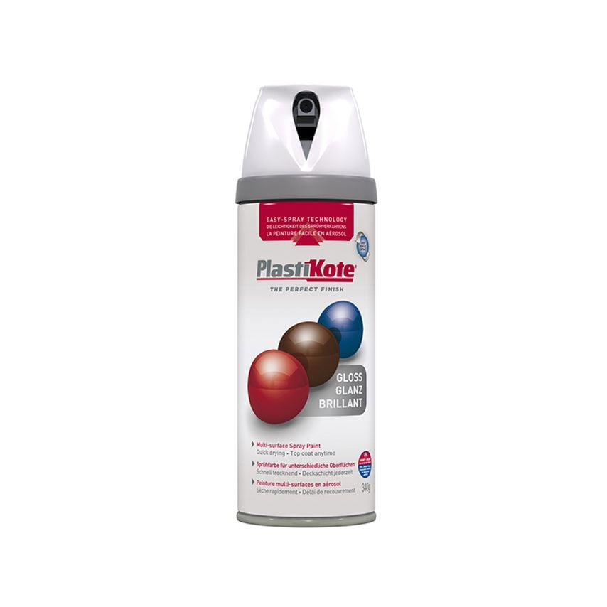 Twist & Spray Gloss White 400ml PKT21102