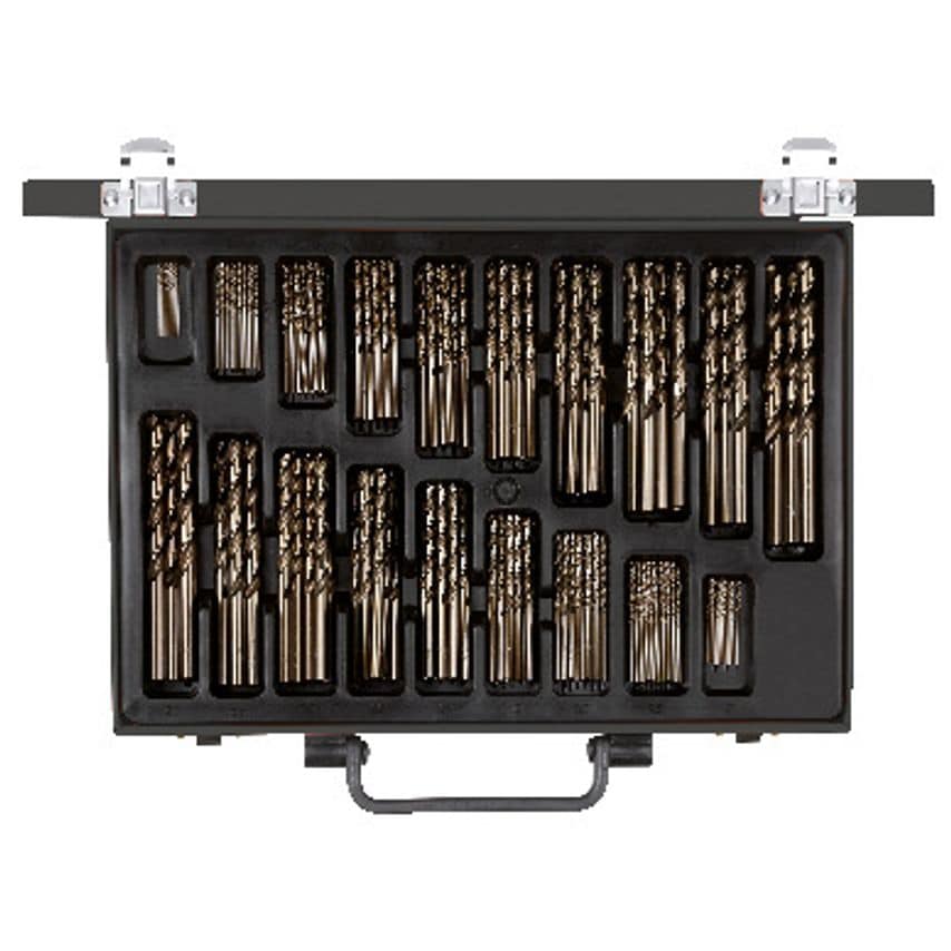 Twist drill set d.1-10mm 0.5pitch170pcs