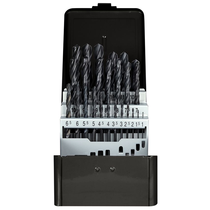 Twist drill set d.1-13mm 0.5pitch 25pcs