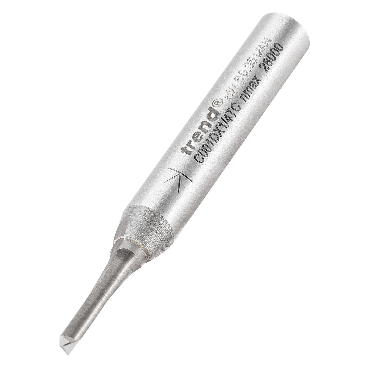 Two Flute Cutter 3mm Diameter - C001DX1/4TC