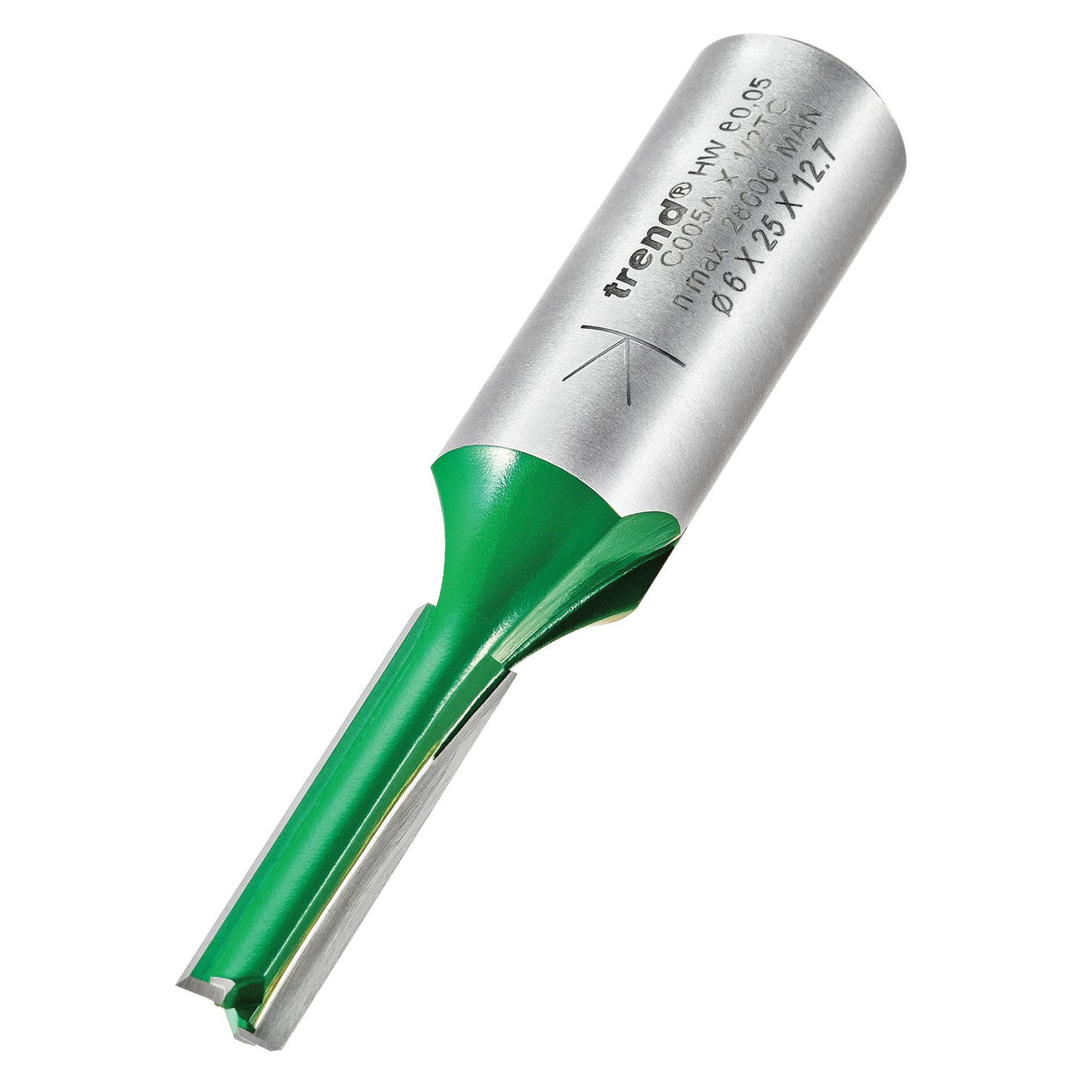 Two Flute Cutter 6mm Diameter - C005AX1/2TC