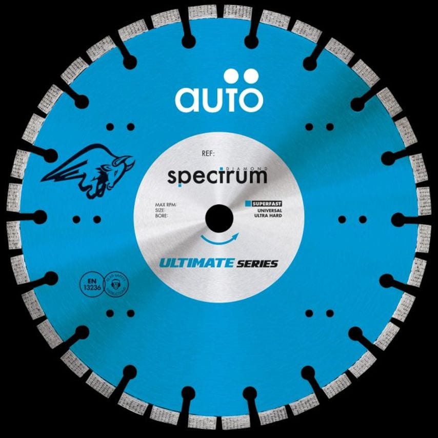 Ultimate Auto Diamond Blade Universal/Hard 450/25mm