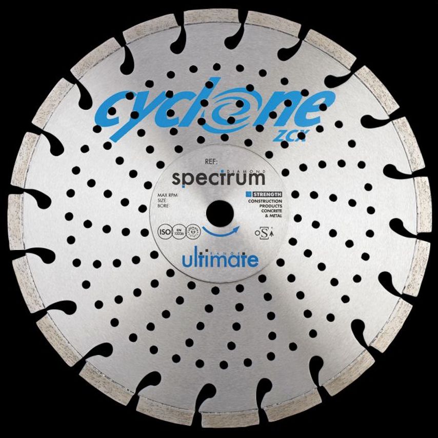 Ultimate Cyclone Diamond Blade Concrete 125/22.23mm