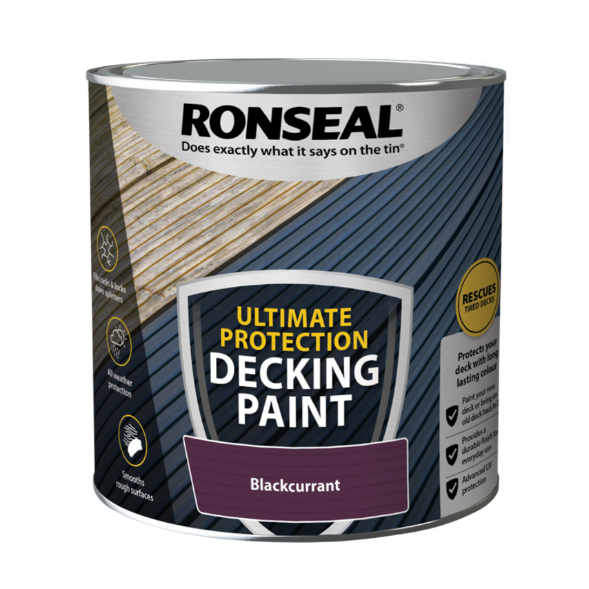 Ultimate Protection Decking Paint 2.5L Blackcurrant