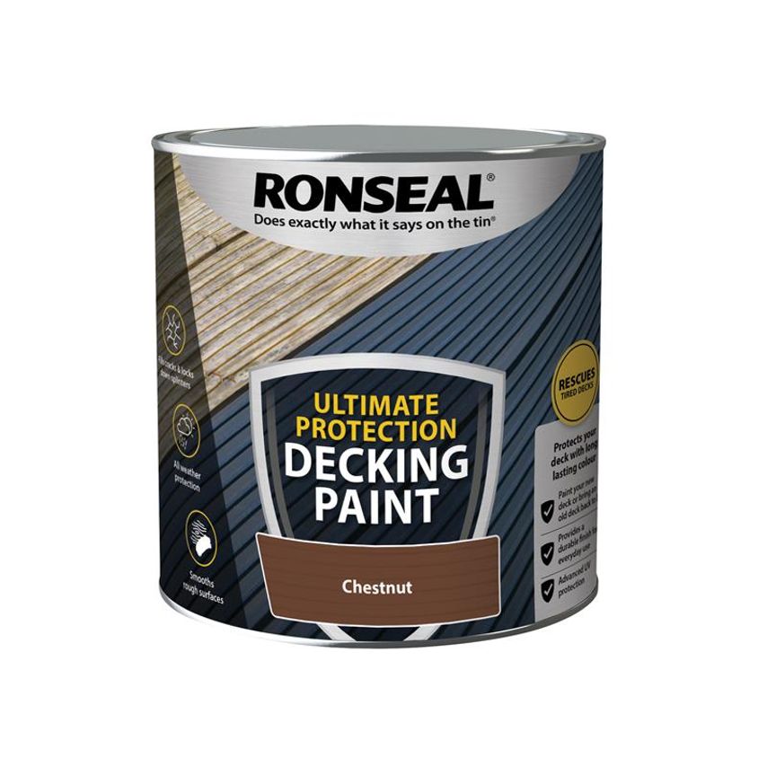 Ultimate Protection Decking Paint Chestnut 2.5 litre RSLDPCH25L