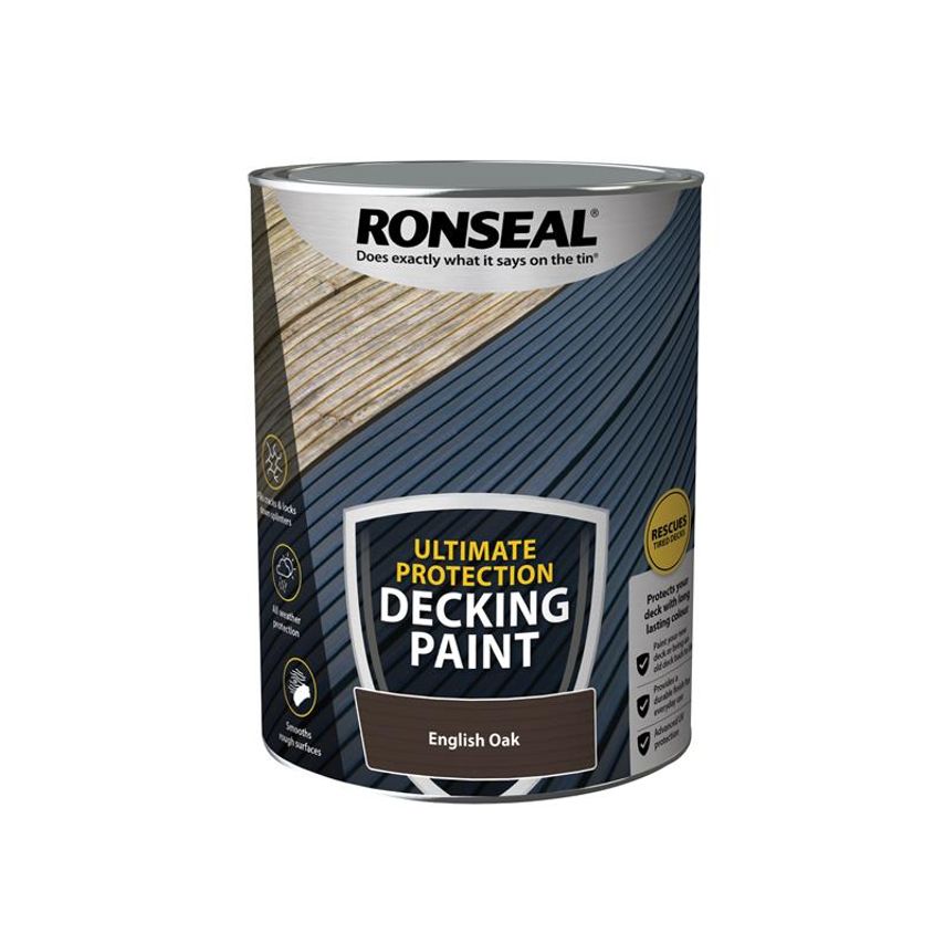 Ultimate Protection Decking Paint English Oak 5 litre RSLDPEO5L