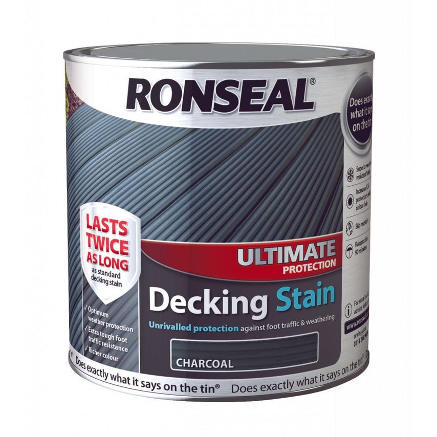 Ultimate Protection Decking Stain 2.5L Charcoal