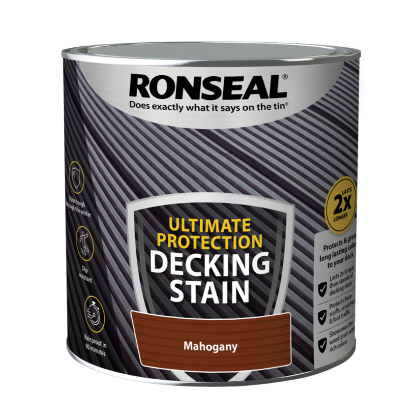 Ultimate Protection Decking Stain 2.5L Mahogany