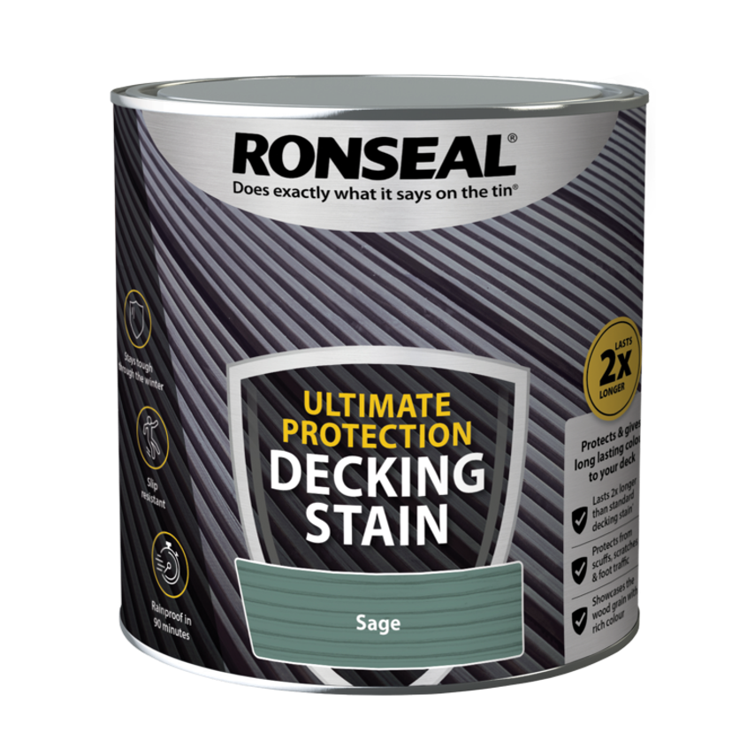 Ultimate Protection Decking Stain 2.5L Sage