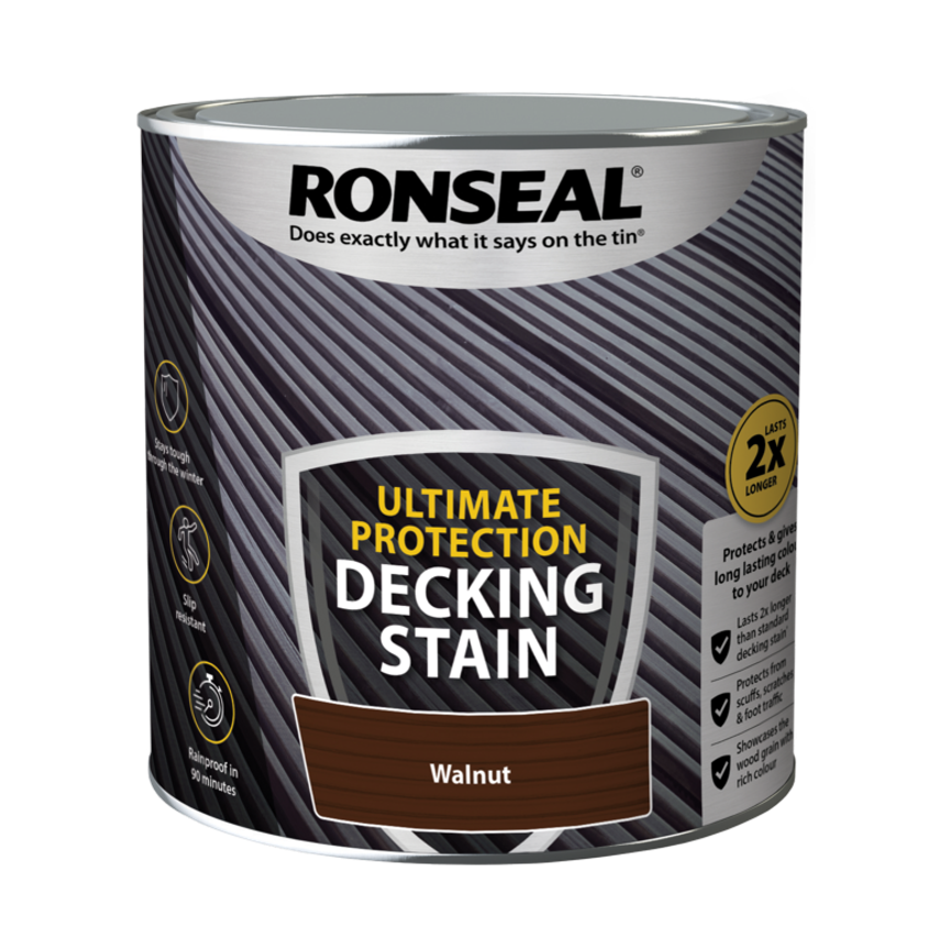 Ultimate Protection Decking Stain 2.5L Walnut