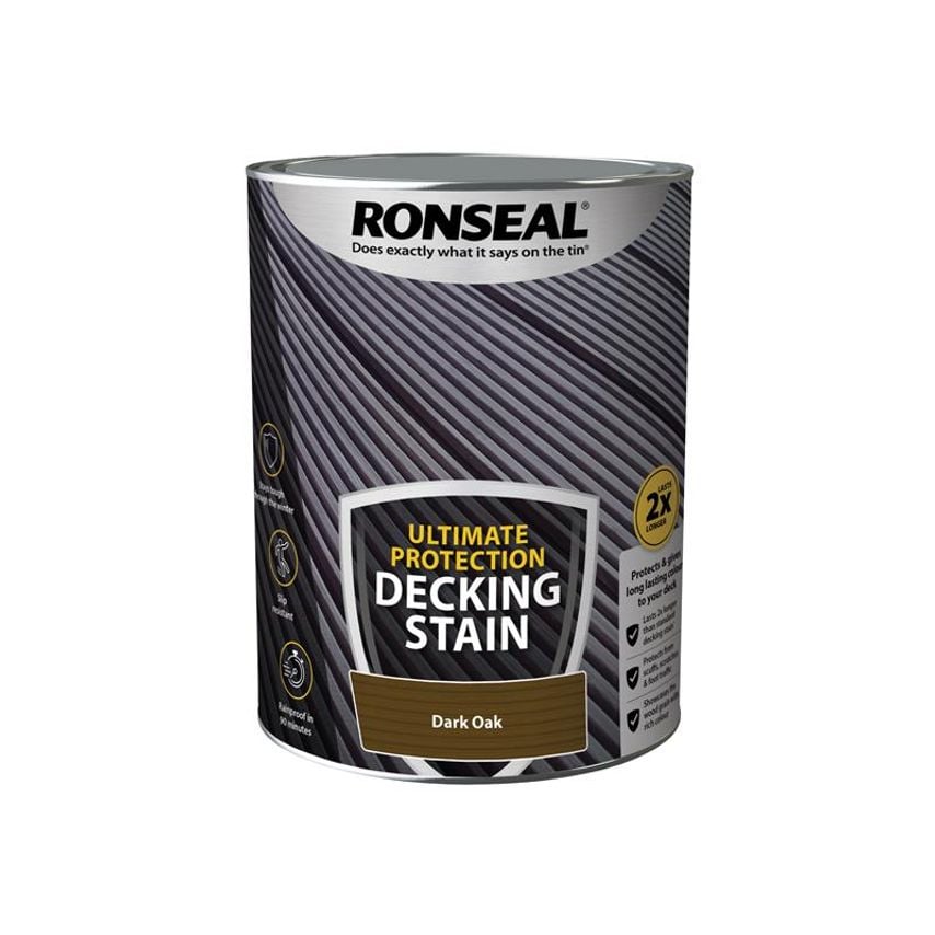 Ultimate Protection Decking Stain Dark Oak 5 litre RSLNUDSDO5L