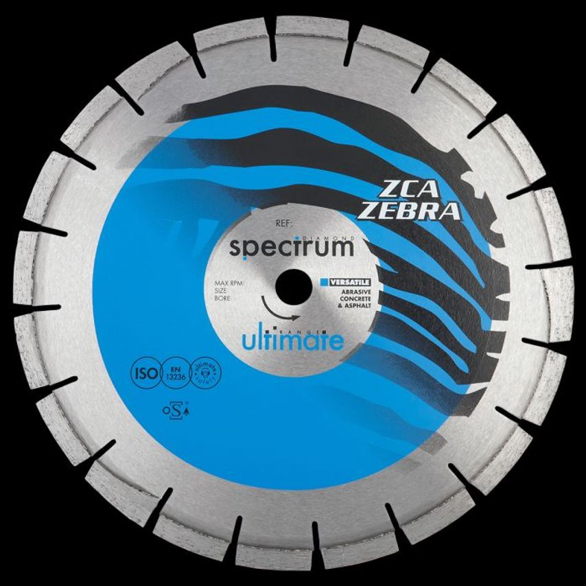Ultimate Zebra Diamond Blade Abrasive/Dual 115/22.23mm