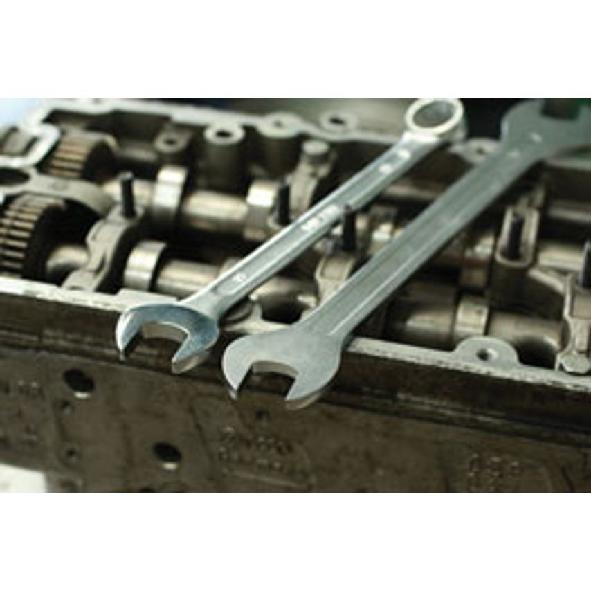 Ultra Thin Open Ended Spanner Set 10 Piece