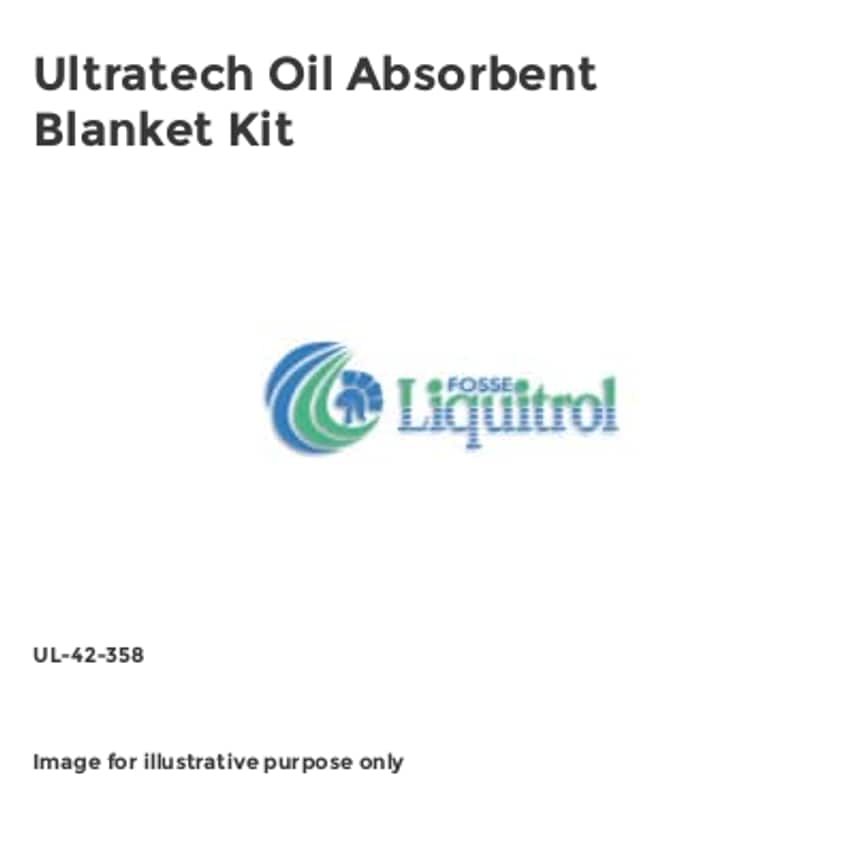 Ultratech Oil Absorbent Blanket Kit
