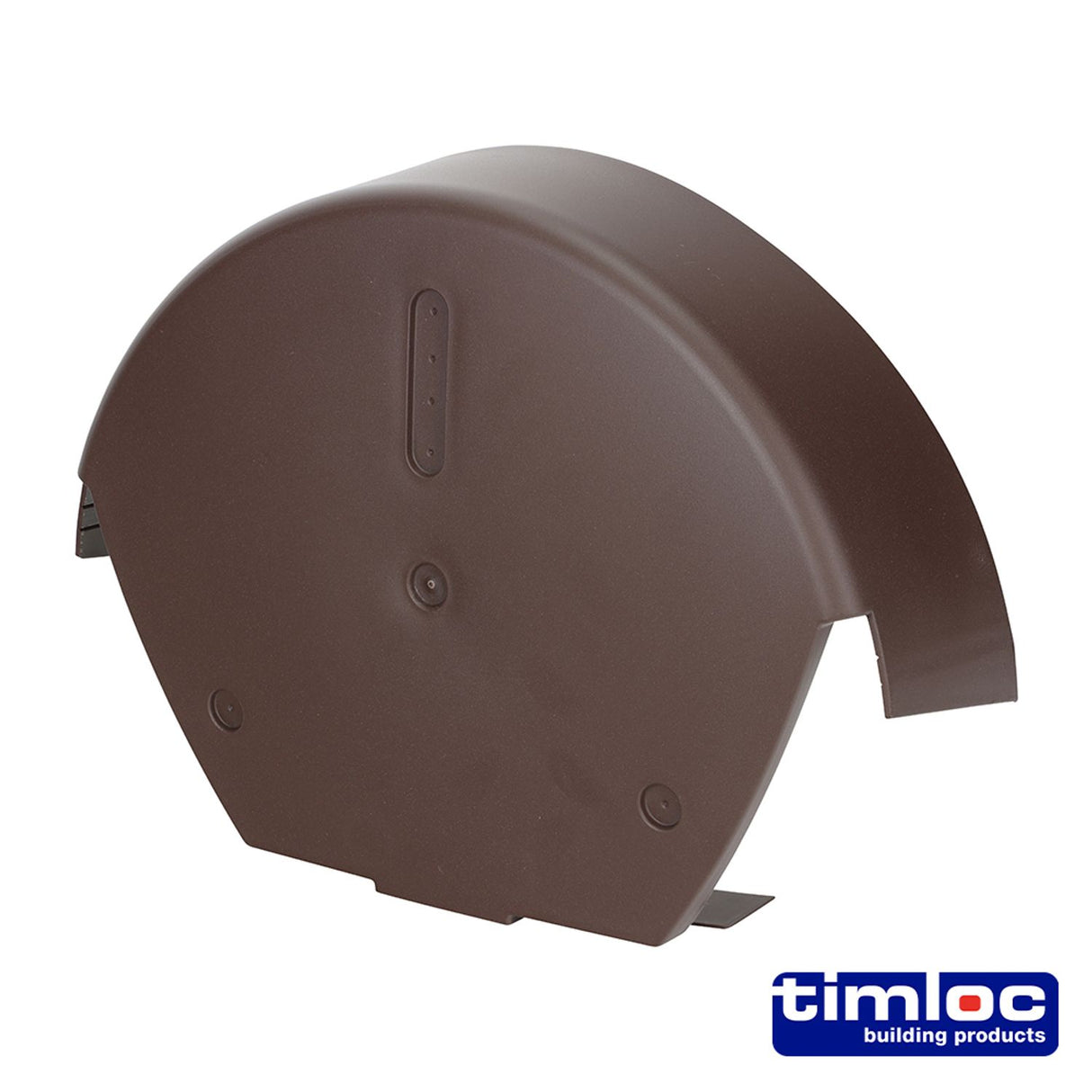 Universal 1/2 Round Cap Brown - LOC99112